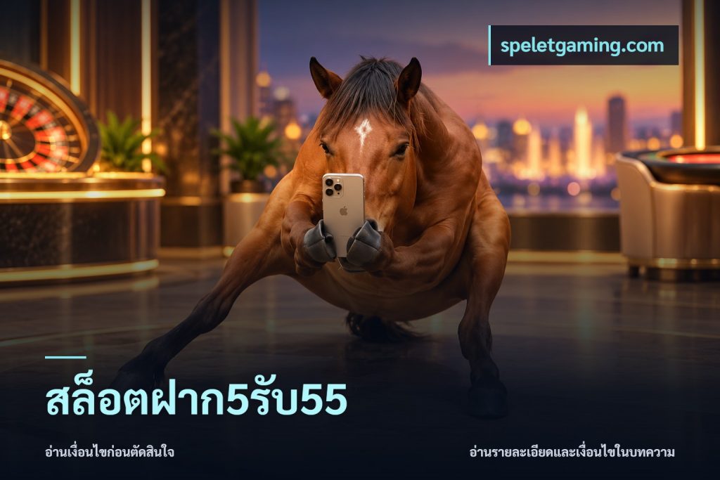 สล็อตฝาก5รับ55
