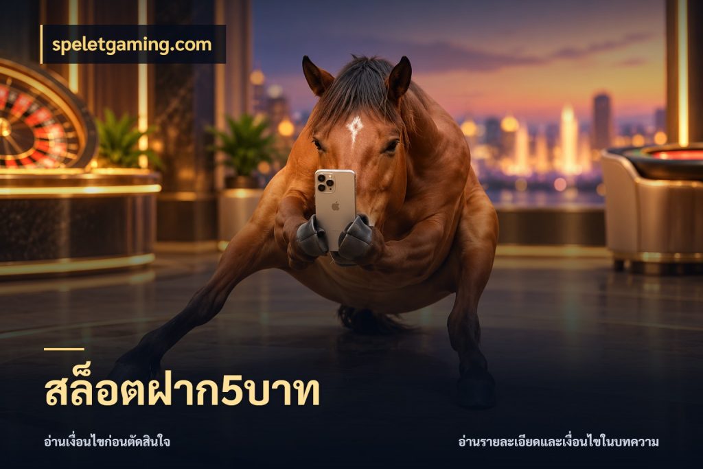 สล็อตฝาก5บาท เลือกสไตล์จากยอดและรูปแบบที่ตรงใจ สไตล์ speletgaming.com
