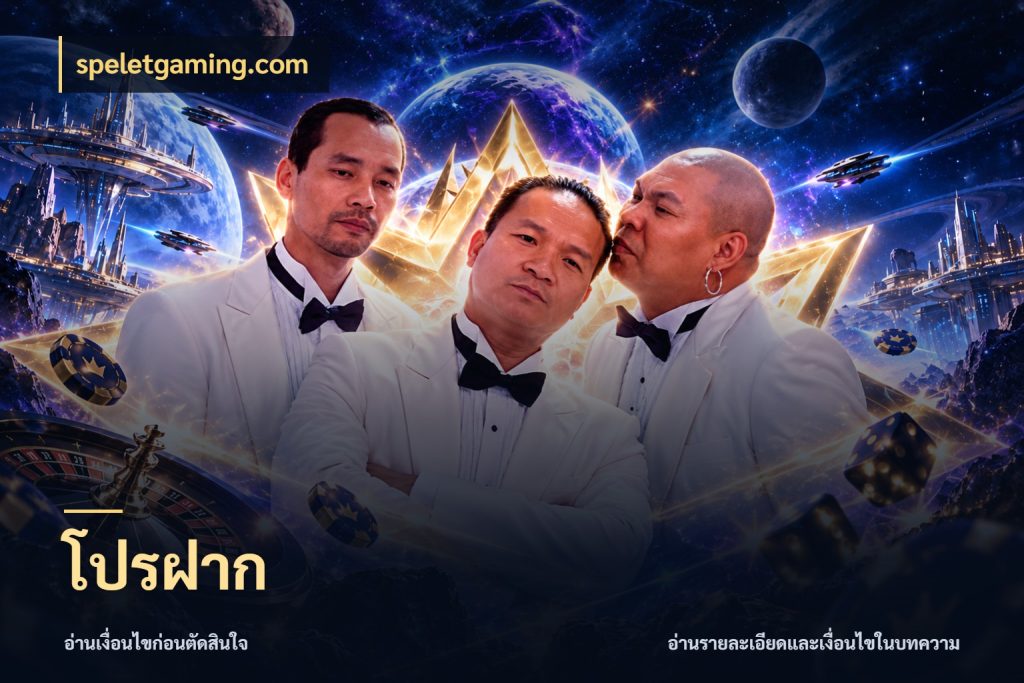 โปรฝาก speletgaming.com เครดิตกับรูปแบบโปรที่ตรงใจ