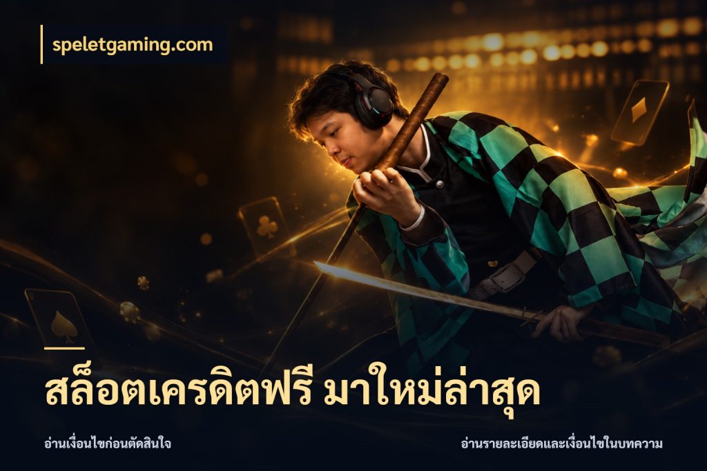 สล็อตเครดิตฟรี มาใหม่ล่าสุด speletgaming.com เครดิตฟรีกับจังหวะลุ้นที่คุณเลือก