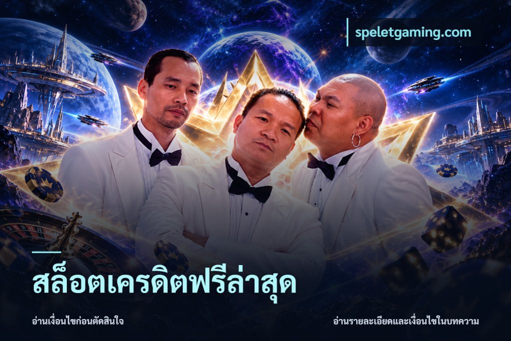 สล็อตเครดิตฟรีล่าสุด