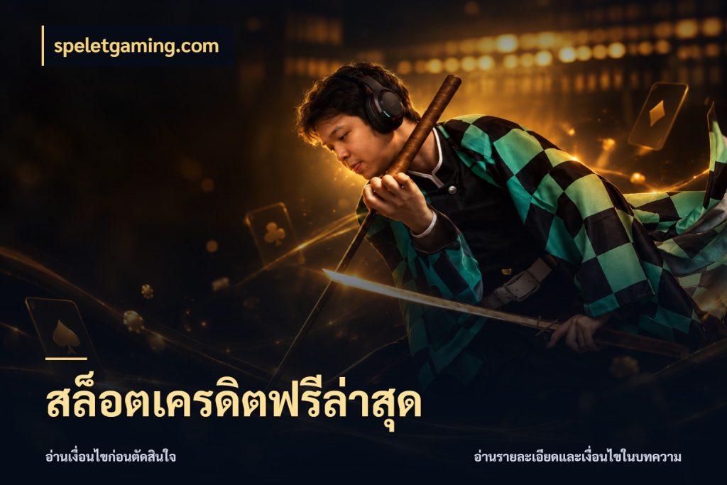 สล็อตเครดิตฟรีล่าสุด เครดิตแต่ละรูปแบบมีมุมไหนให้ดู สไตล์ speletgaming.com