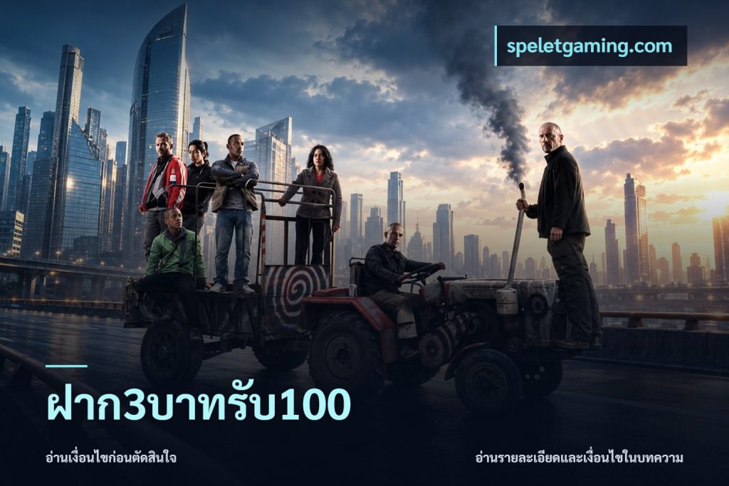 ฝาก3บาทรับ100