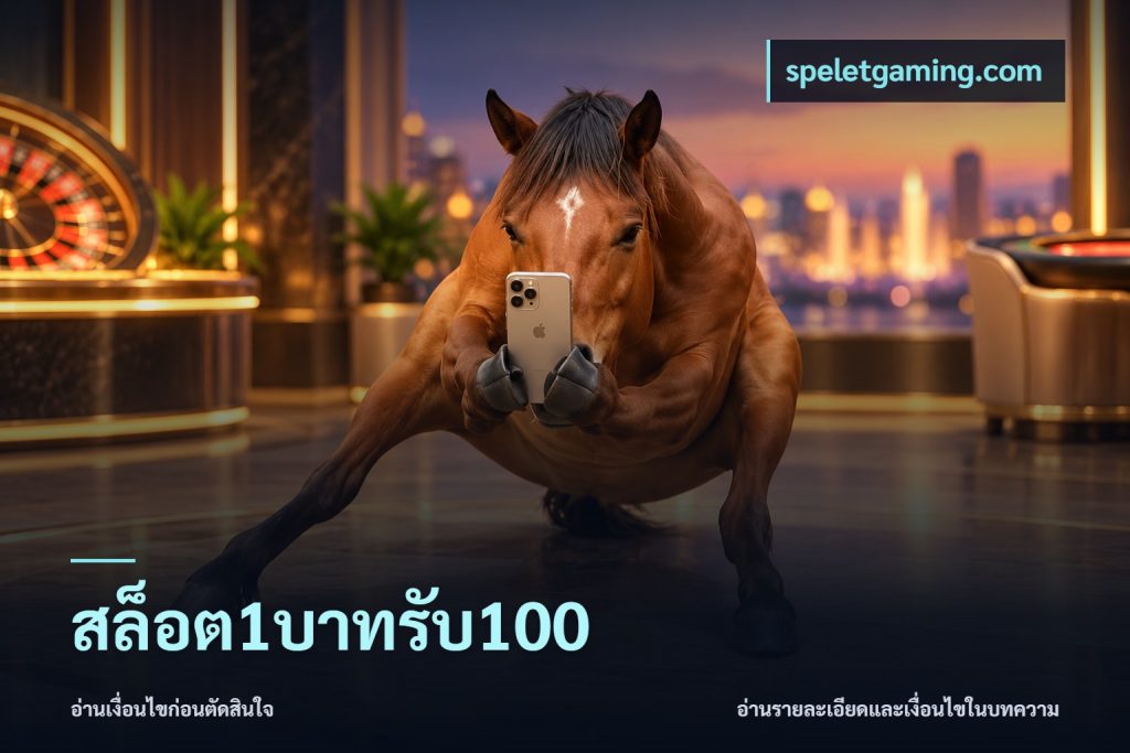 สล็อต1บาทรับ100