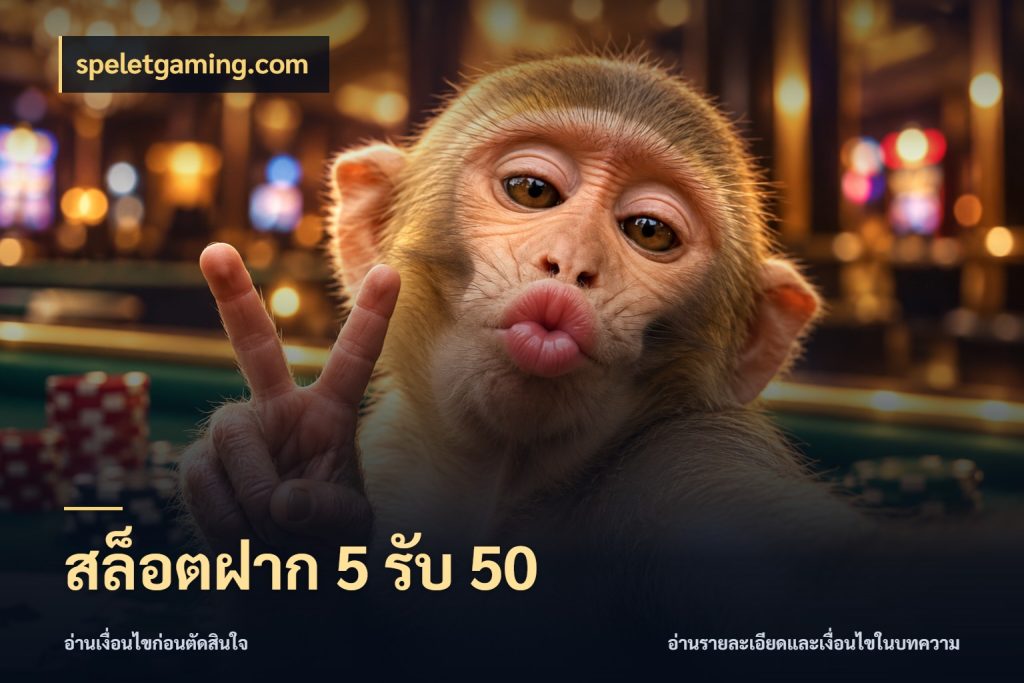 สล็อตฝาก 5 รับ 50 เปิดมุมโปรให้เข้ากับเกมแนวโปรด สไตล์ speletgaming.com