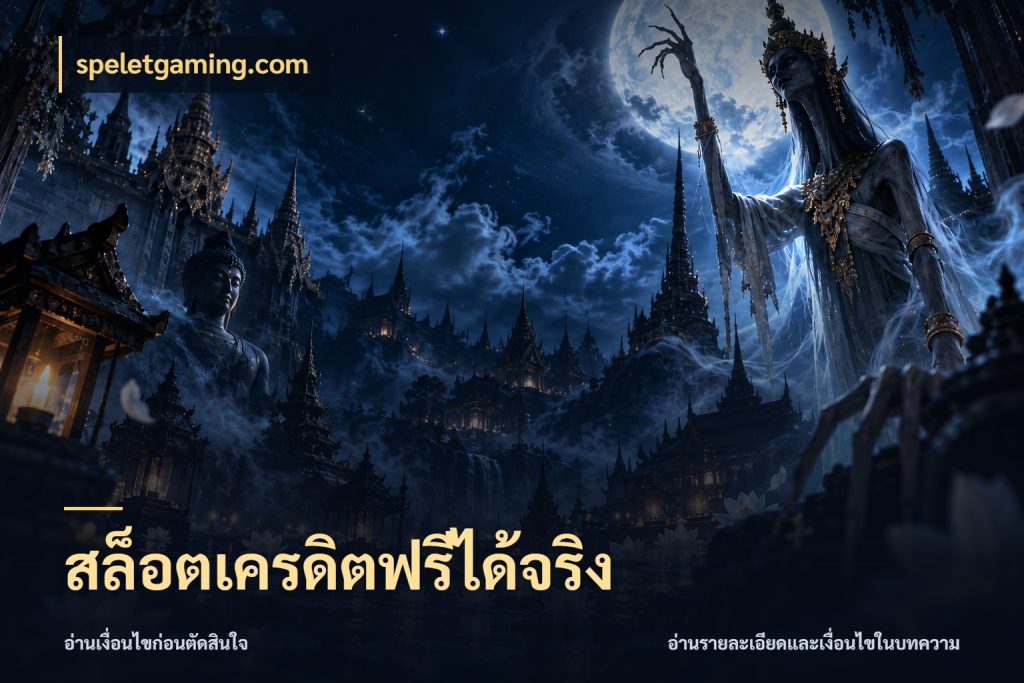 สล็อตเครดิตฟรีได้จริง เครดิตฟรีในมุมที่สายโบนัสสนใจ กับ speletgaming.com