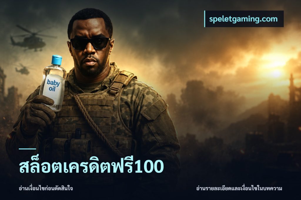 สล็อตเครดิตฟรี100