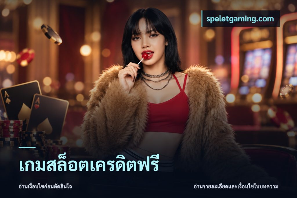 เกมสล็อตเครดิตฟรี