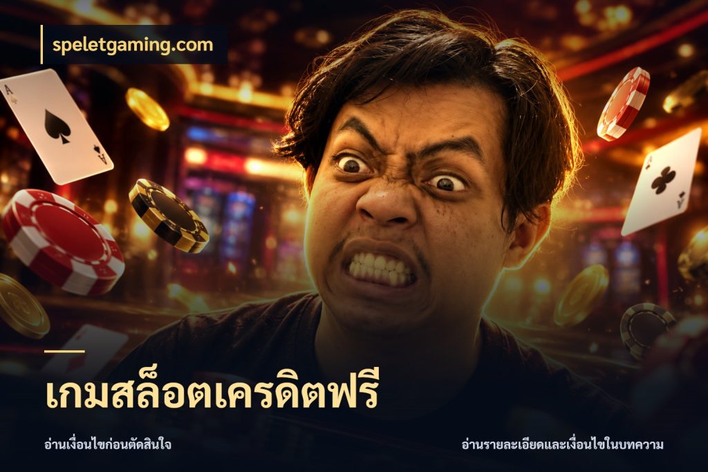 เกมสล็อตเครดิตฟรี จับมุมเด่นของเครดิตฟรีให้ตรงใจ กับ speletgaming.com