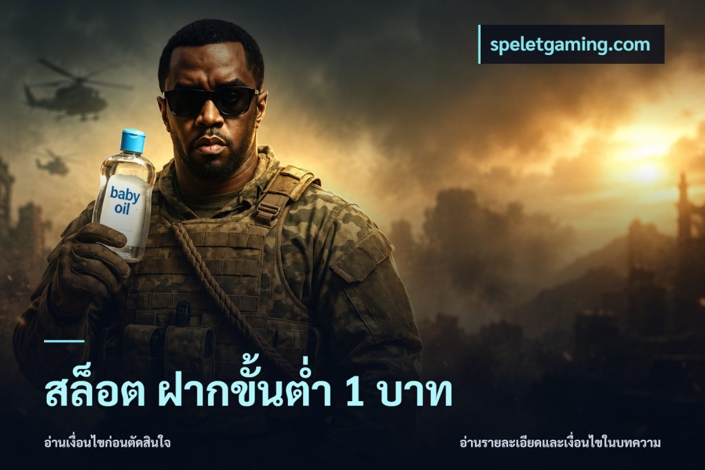 สล็อต ฝากขั้นต่ำ 1 บาท