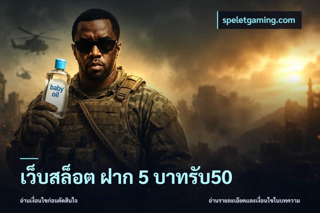 เว็บสล็อต ฝาก 5 บาทรับ50
