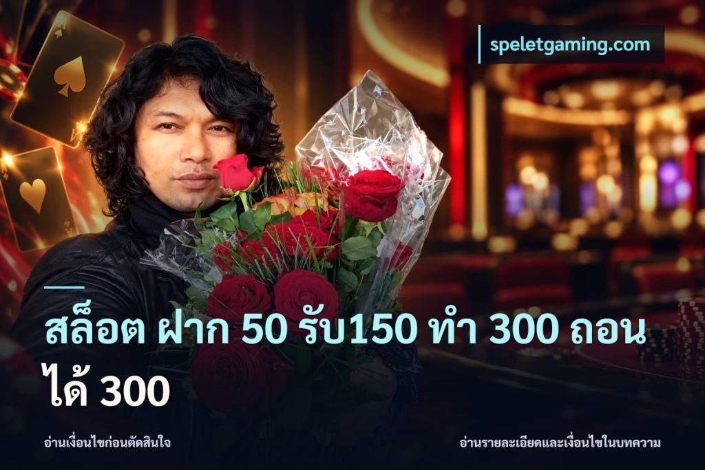 สล็อต ฝาก 50 รับ150 ทํา 300 ถอนได้ 300