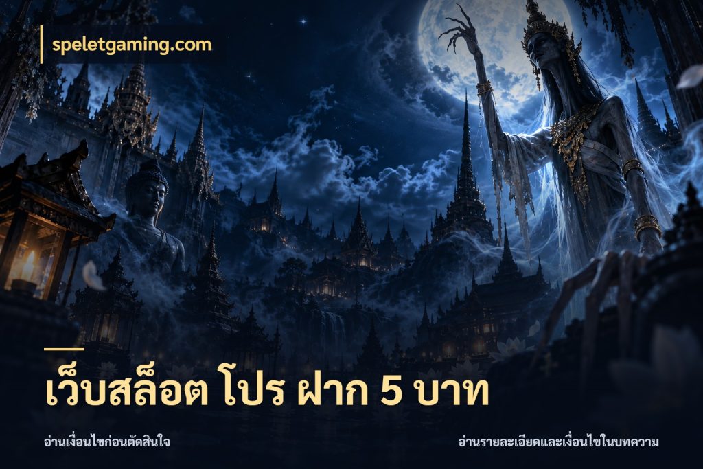 เว็บสล็อต โปร ฝาก 5 บาท ทุนเบาก็มีสีสันในจังหวะของคุณ สไตล์ speletgaming.com