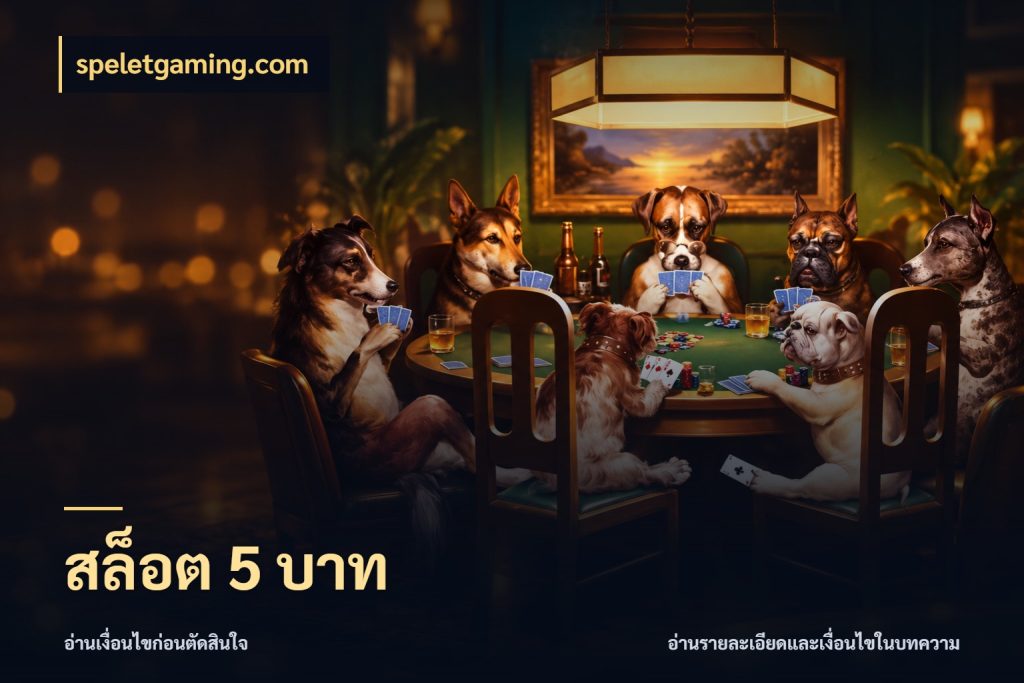 สล็อต 5 บาท ยอดเริ่มต้นน่าจับตากับสิทธิ์ที่เกี่ยวข้อง กับ speletgaming.com