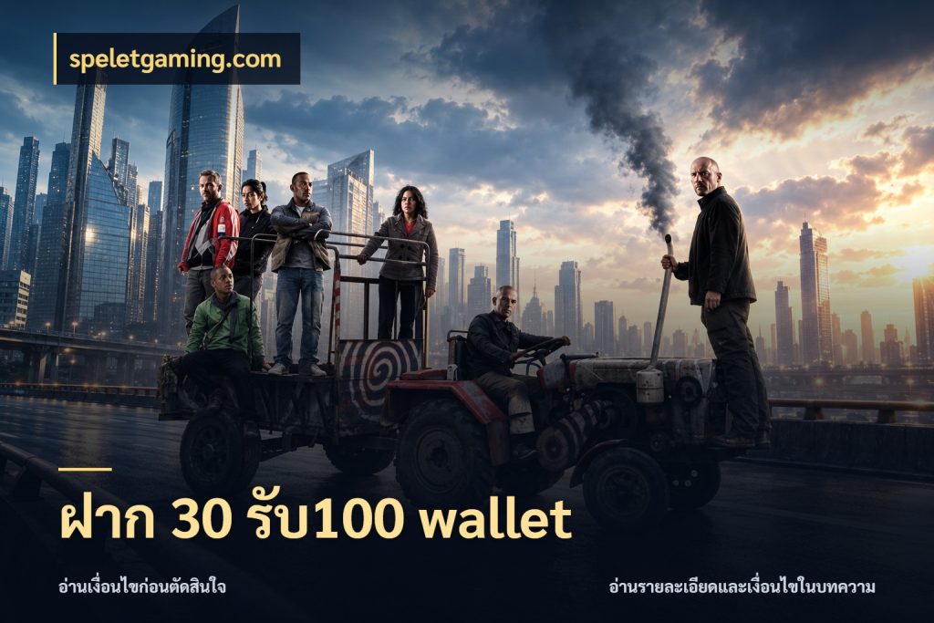 ฝาก 30 รับ100 wallet สายโบนัสเลือกจังหวะสนุกได้อย่างไร ในมุม speletgaming.com
