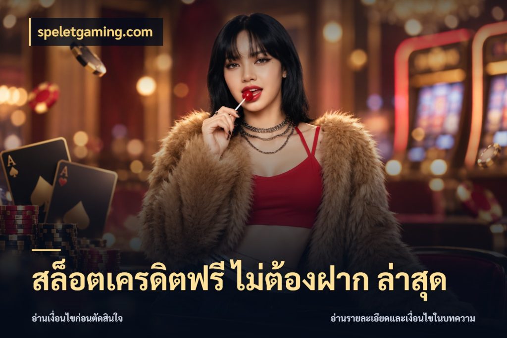 สล็อตเครดิตฟรี ไม่ต้องฝาก ล่าสุด เลือกสไตล์ความสนุกจากรูปแบบเครดิต สไตล์ speletgaming.com