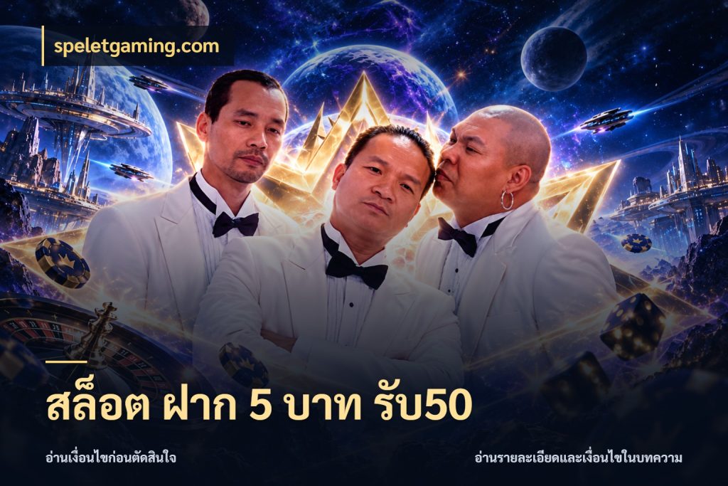 สล็อต ฝาก 5 บาท รับ50 speletgaming.com เปิดมุมโปรให้เข้ากับเกมแนวโปรด
