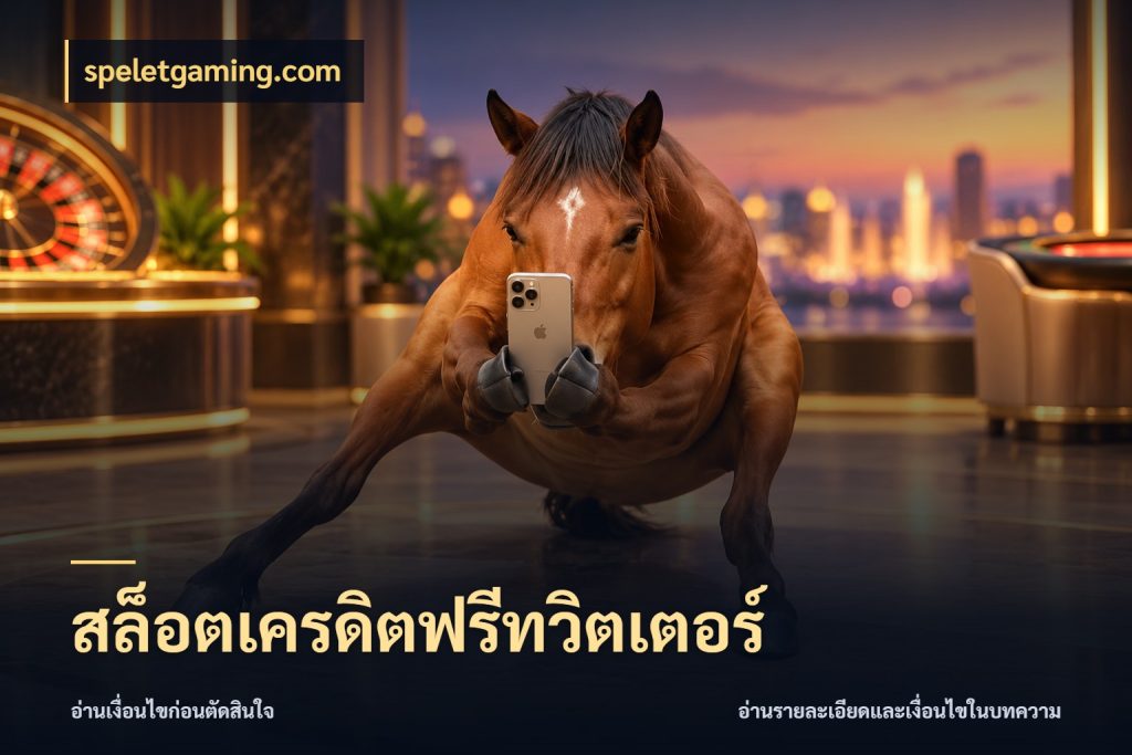 สล็อตเครดิตฟรีทวิตเตอร์ speletgaming.com จากชื่อเครดิตฟรีสู่ความสนุกที่เข้าใจได้
