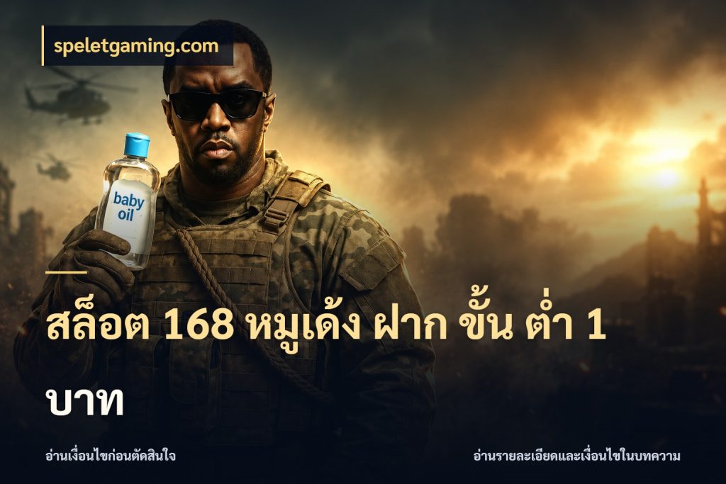 สล็อต 168 หมูเด้ง ฝาก ขั้น ต่ำ 1 บาท จำนวนเริ่มต้นกับสไตล์เกมที่ชอบ กับ speletgaming.com