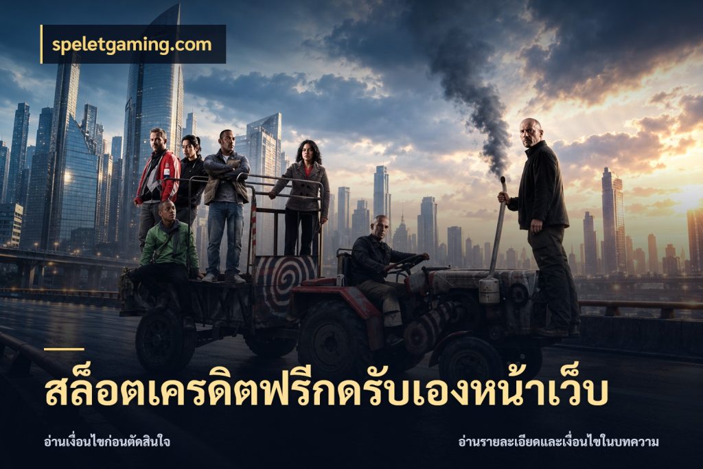 สล็อตเครดิตฟรีกดรับเองหน้าเว็บ เลือกสไตล์ความสนุกจากรูปแบบเครดิต ในมุม speletgaming.com