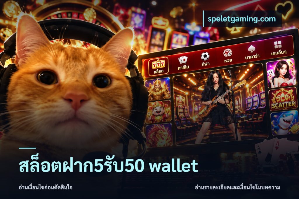 สล็อตฝาก5รับ50 wallet