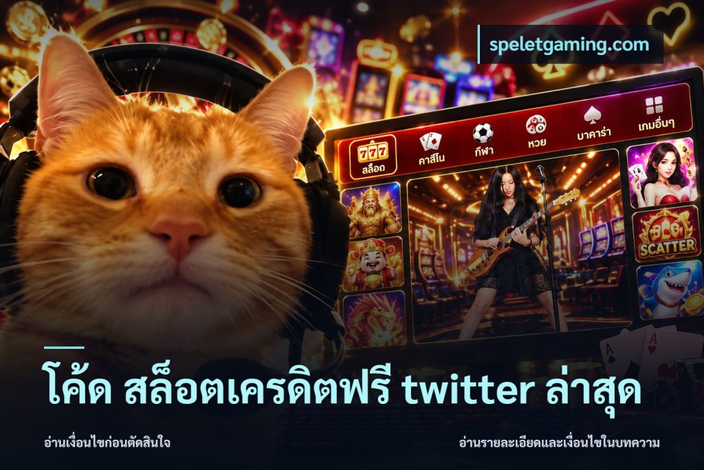 โค้ด สล็อตเครดิตฟรี twitter ล่าสุด