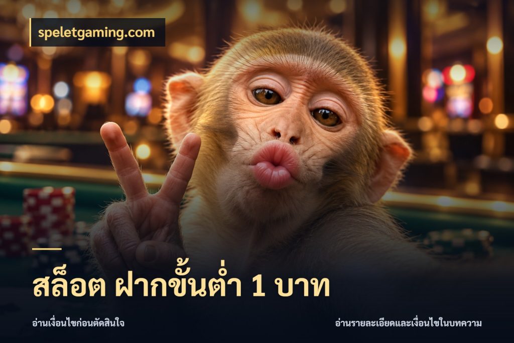 สล็อต ฝากขั้นต่ํา 1 บาท จำนวนเริ่มต้นกับรายละเอียดที่สายเกมสนใจ ในมุม speletgaming.com