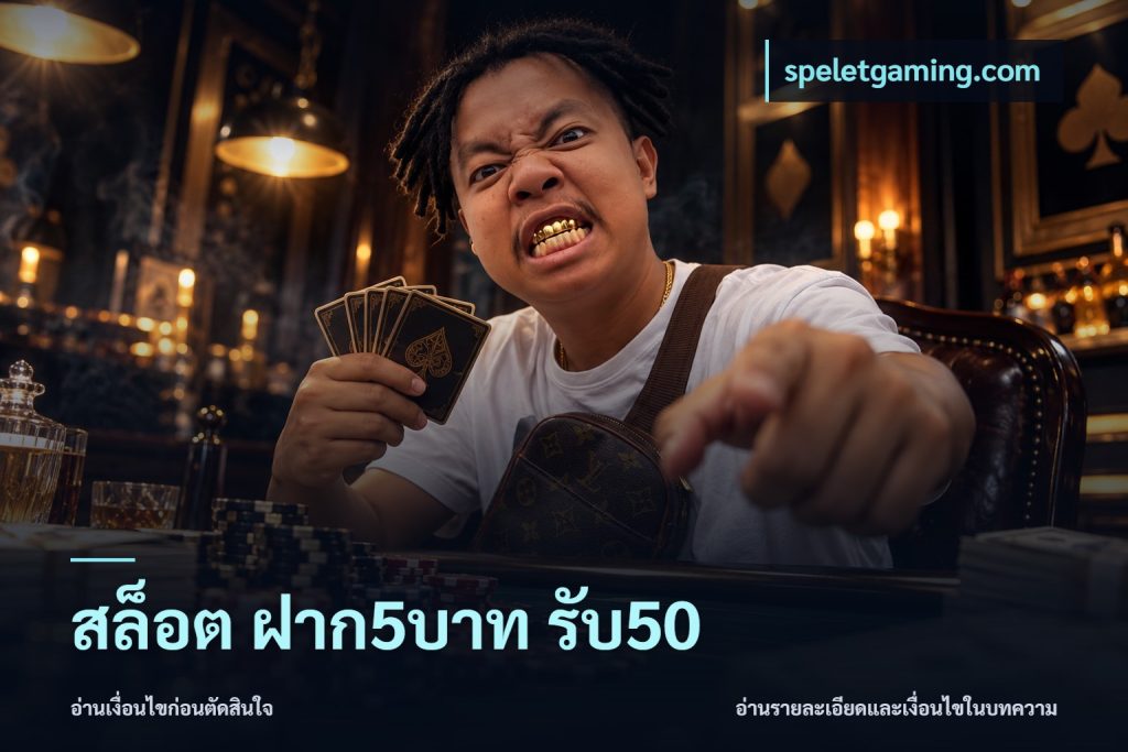สล็อต ฝาก5บาท รับ50