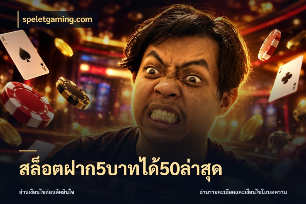สล็อตฝาก5บาทได้50ล่าสุด speletgaming.com สนุกกับตัวเลือกโปรในสไตล์ของคุณ
