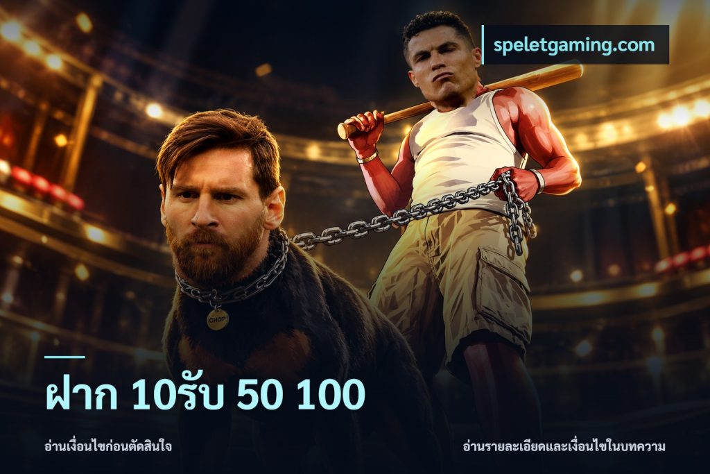ฝาก 10รับ 50 100