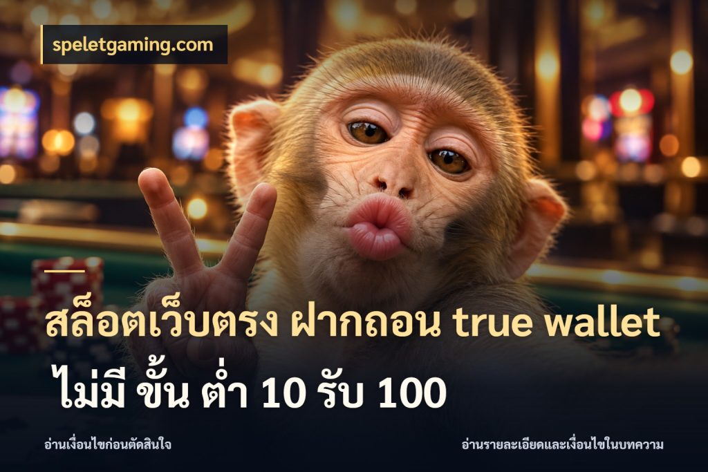 สล็อตเว็บตรง ฝากถอน true wallet ไม่มี ขั้น ต่ํา 10 รับ 100 speletgaming.com ความคล่องตัวเริ่มจากข้อมูลรายการที่ชัด