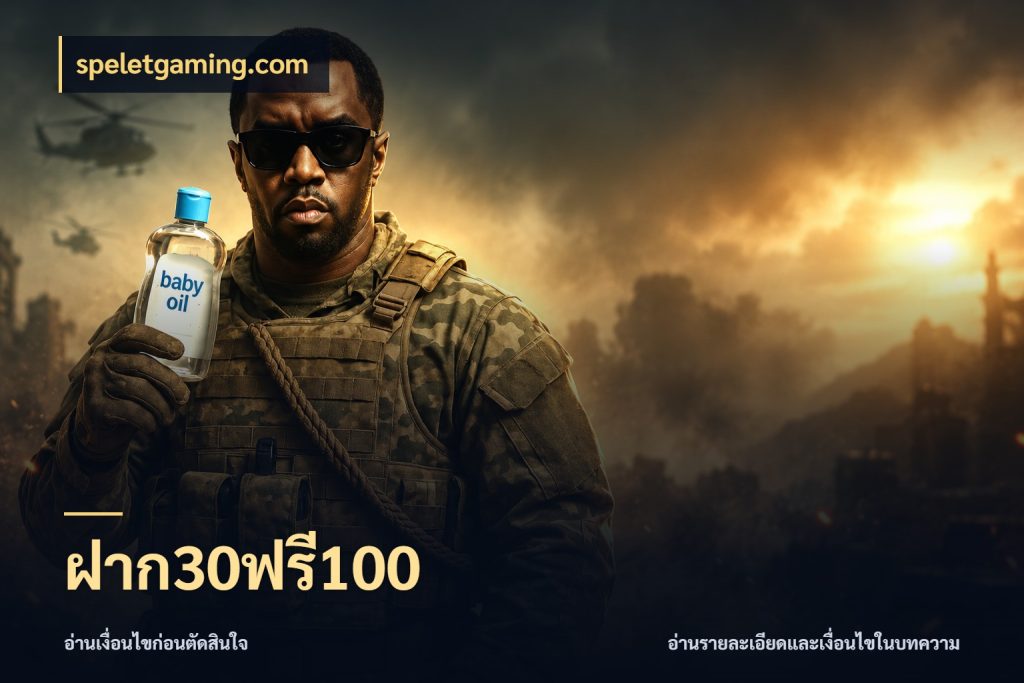 ฝาก30ฟรี100 จับคู่โบนัสกับสไตล์เกมที่ชอบ กับ speletgaming.com