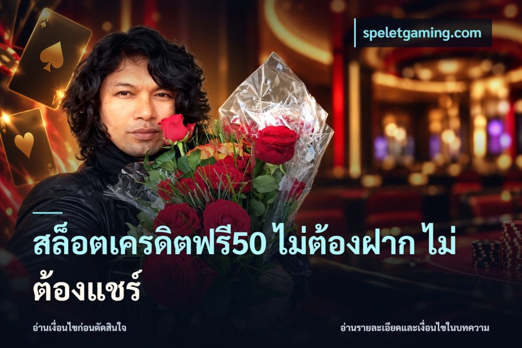 สล็อตเครดิตฟรี50 ไม่ต้องฝาก ไม่ต้องแชร์