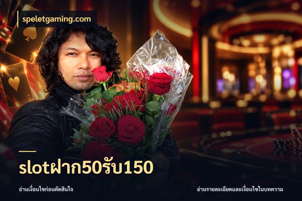 slotฝาก50รับ150 สีสันของโปรฝากและยอดรับ กับ speletgaming.com
