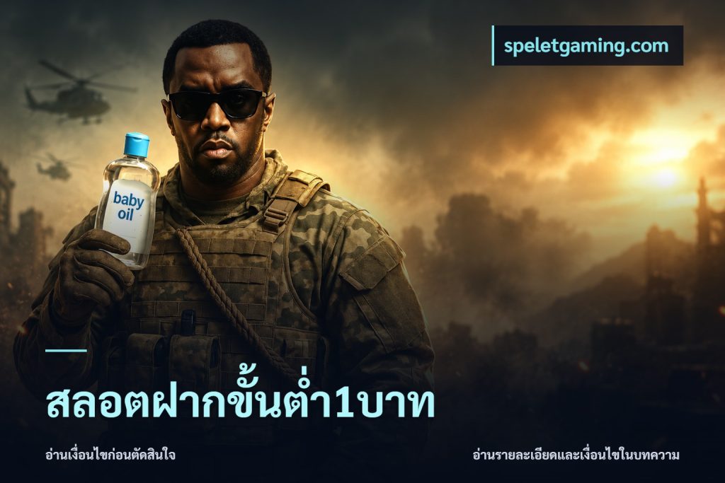 สลอตฝากขั้นต่ำ1บาท