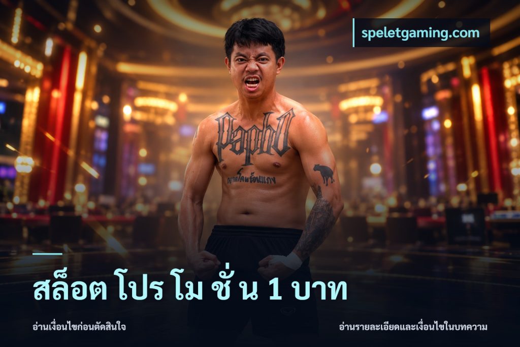 สล็อต โปร โม ชั่ น 1 บาท