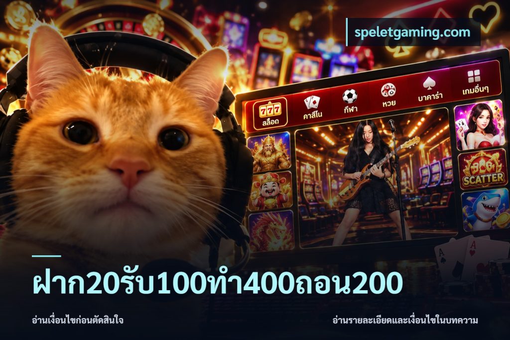 ฝาก20รับ100ทํา400ถอน200