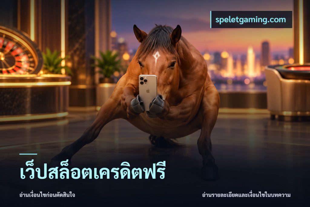 เว็ปสล็อตเครดิตฟรี