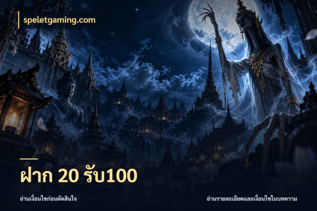ฝาก 20 รับ100 เปิดมุมโปรให้เข้ากับเกมแนวโปรด สไตล์ speletgaming.com