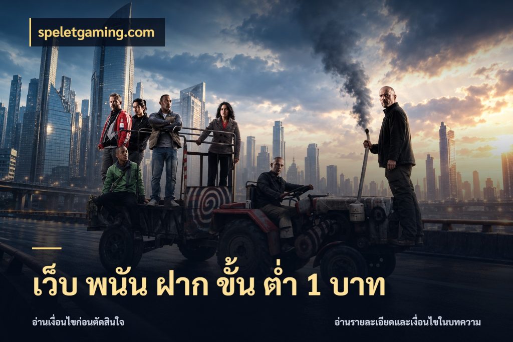เว็บ พนัน ฝาก ขั้น ต่ำ 1 บาท จัดจังหวะสนุกให้เข้ากับงบที่ตั้งไว้ กับ speletgaming.com