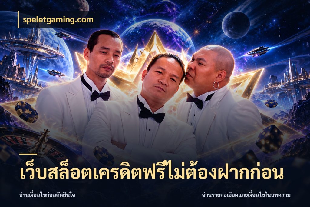 เว็บสล็อตเครดิตฟรีไม่ต้องฝากก่อน สิทธิ์ที่สายโบนัสสนใจกับวิธีรับ สไตล์ speletgaming.com