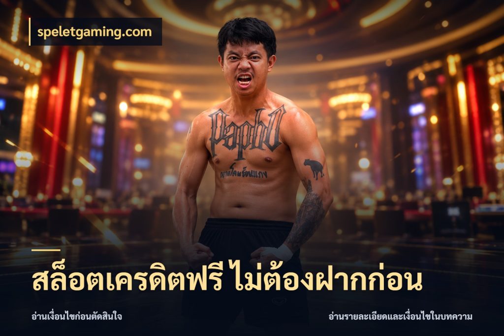 สล็อตเครดิตฟรี ไม่ต้องฝากก่อน เครดิตฟรีกับจังหวะลุ้นที่คุณเลือก กับ speletgaming.com