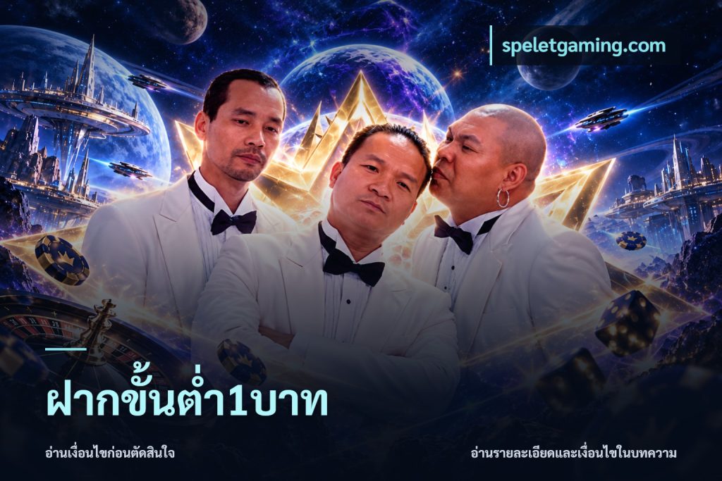 ฝากขั้นต่ำ1บาท