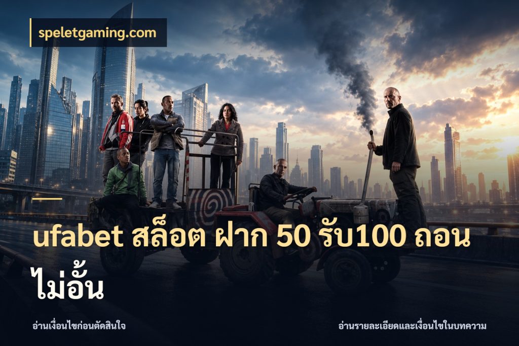 ufabet สล็อต ฝาก 50 รับ100 ถอนไม่อั้น สายโบนัสเลือกจังหวะสนุกได้อย่างไร กับ speletgaming.com