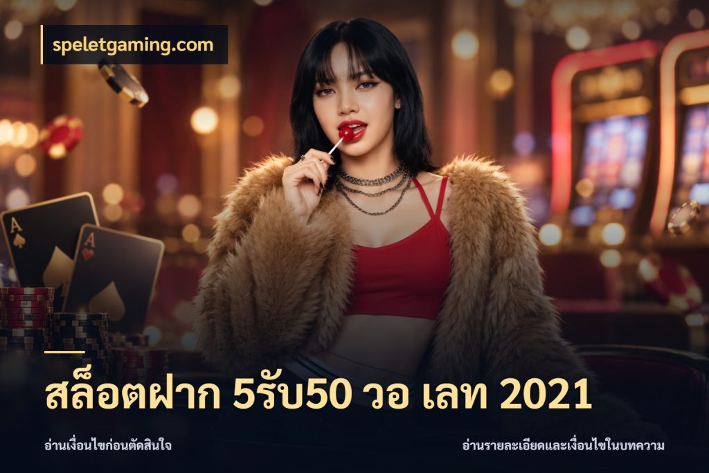 สล็อตฝาก 5รับ50 วอ เลท 2021 จุดเด่นของเครดิตที่คนชอบเกมอยากรู้ สไตล์ speletgaming.com