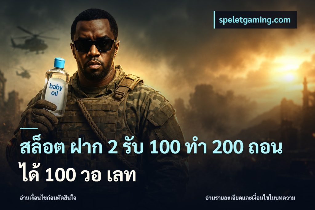 สล็อต ฝาก 2 รับ 100 ทํา 200 ถอนได้ 100 วอ เลท