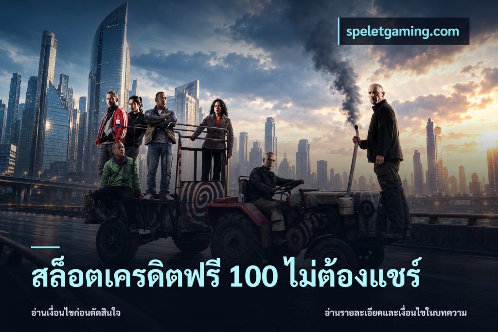 สล็อตเครดิตฟรี 100 ไม่ต้องแชร์
