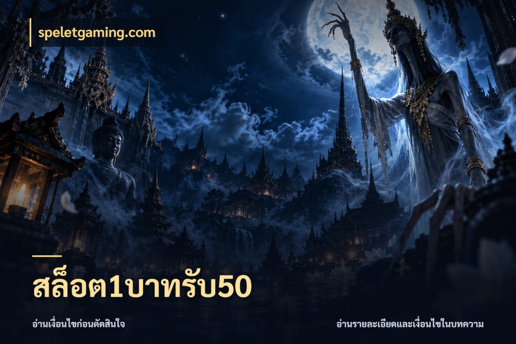 สล็อต1บาทรับ50 speletgaming.com เปิดมุมโปรให้เข้ากับเกมแนวโปรด