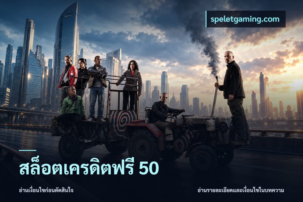 สล็อตเครดิตฟรี 50