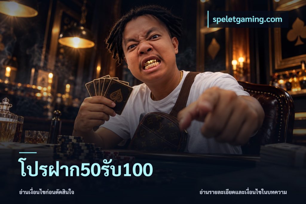 โปรฝาก50รับ100